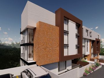 Departamento de 3 habitaciones en planos, con terraza y vista - Gonzalez Suarez