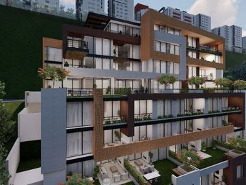 Departamento de 3 habitaciones en planos, con terraza y vista - Gonzalez Suarez
