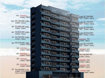 Departamentos en venta en Torre Maree