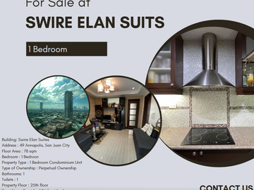 1 Bedroom Condominium For Sale at Swire Elan Suites Annapolis San Juan City
