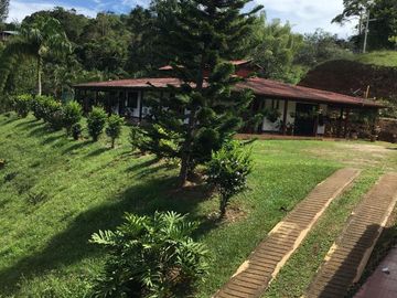 hermosa finca 40.000m2 via al mar km32 sobre vía  pavimentada