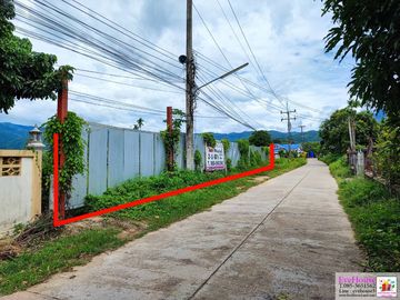 Land For Sale In Chiang Dao, SIze 2 Rai 1 Ngan Doi Luang Chiang Dao View, 50 m. from Chotana road.