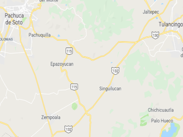 Terreno en Venta a Pie de Autopista México - Tuxpan en Singuilucan, Hidalgo.