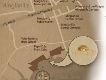PMT♻️LOTS FOR SALE AT FONTI DI VERSAILLES IN TULAY MINGLANILLA, CEBU