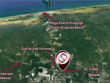 Casa con jardín y alberca privada, venta, Temozón Norte, Merida