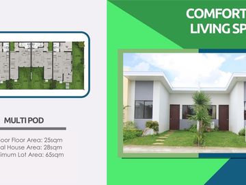 ONLY 10K TO RESERVE A UNIT READY FOR OCCUPANCY 2-BEDROOM 1-CAR GARAGE 1-STOREY HOUSE & LOT AMAIA SCAPES SAN FERNANDO-PAMPANGA