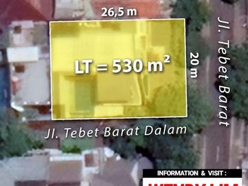 RUMAH at Jl TEBET BARAT, JAKARTA SELATAN