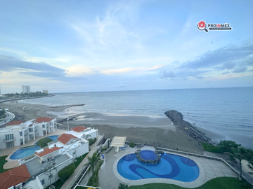 DEPARTAMENTO EXCLUSIVO EN VENTA CON SALIDA A PLAYA ZONA DORADA BOCA DEL RIO