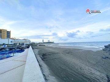 DEPARTAMENTO EXCLUSIVO EN VENTA CON SALIDA A PLAYA ZONA DORADA BOCA DEL RIO