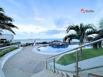 DEPARTAMENTO EXCLUSIVO EN VENTA CON SALIDA A PLAYA ZONA DORADA BOCA DEL RIO