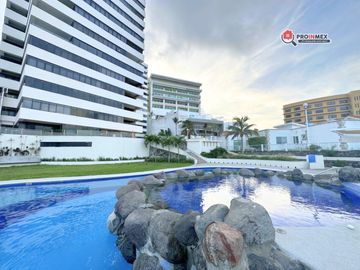 DEPARTAMENTO EXCLUSIVO EN VENTA CON SALIDA A PLAYA ZONA DORADA BOCA DEL RIO