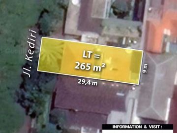 RUMAH DEPAN TAMAN at Jl KEDIRI / MENTENG, JAKPUS