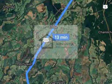 TERRENO EN VENTA DE 5000 M2  PRÓXIMO AL AEROPUERTO PICHOY,VALDIVIA