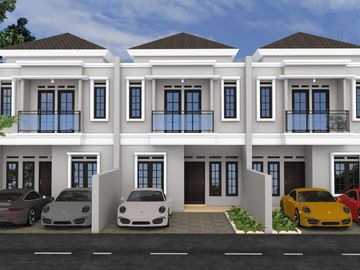 Rumah minimalis 2lantai murah booking 5jt All in diCimanggis,Depok