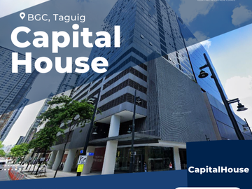Capital House Office Space for Sale in Fort Bonifacio Global City Triangle BGC, 40th Street, Taguig
