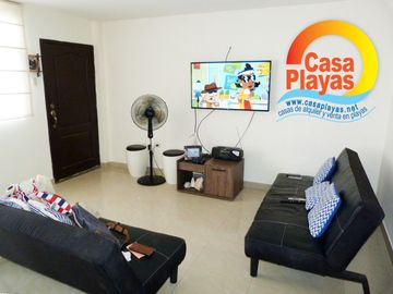 Villa de Venta en Playas Villamil, Ciudadela Cerrada Salida Al Mar, Via Data