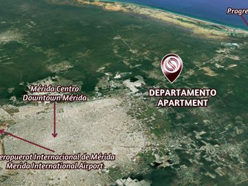 Condo con alberca común, concierge, gym, pre-construcción, Zona Norte, Mérida