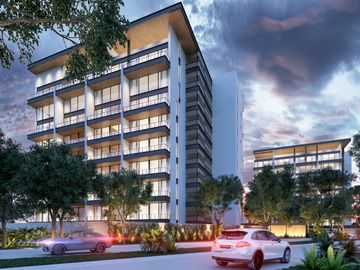 Condo con alberca común, concierge, gym, pre-construcción, Zona Norte, Mérida
