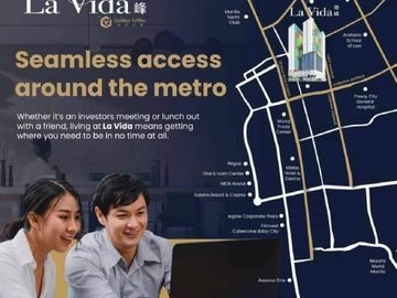 Home Office SOHO unit for sale in La Vida, Pasay with view of Manila Bay!