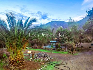 Leon Propiedades vende parcela con casa en La Aurora, Curacavi