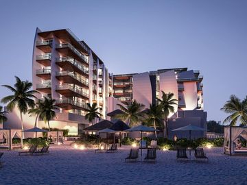 Preventa departamento en la playa en el centro de Playa del Carmen