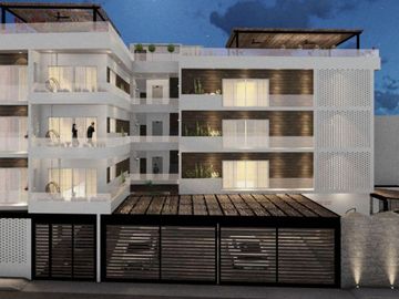 Condo con rooftop y alberca común, pre-construcción, venta, El Tezal, Cabo San Lucas