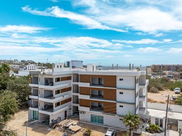 Condo con rooftop y alberca común, pre-construcción, venta, El Tezal, Cabo San Lucas