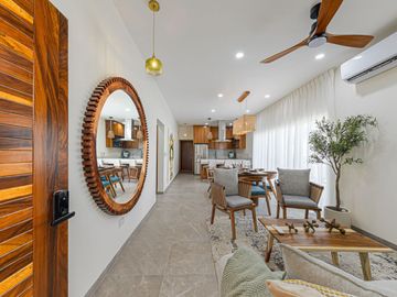Condo con rooftop y alberca común, pre-construcción, venta, El Tezal, Cabo San Lucas