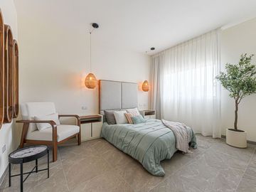 Condo con rooftop y alberca común, pre-construcción, venta, El Tezal, Cabo San Lucas