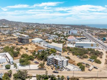 Condo con rooftop y alberca común, pre-construcción, venta, El Tezal, Cabo San Lucas