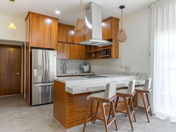 Condo con rooftop y alberca común, pre-construcción, venta, El Tezal, Cabo San Lucas