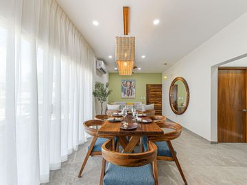 Condo con rooftop y alberca común, pre-construcción, venta, El Tezal, Cabo San Lucas