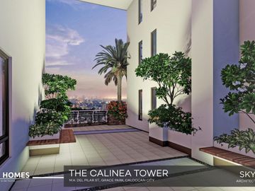The Calinea Towers 12% DP Promo! 3 Bedroom Condo Unit in Caloocan City near LRT Monumento SM Grand Central NLEX