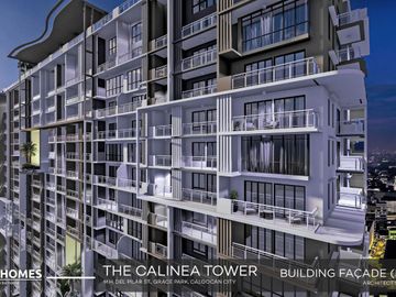 The Calinea Towers 12% DP Promo! 3 Bedroom Condo Unit in Caloocan City near LRT Monumento SM Grand Central NLEX