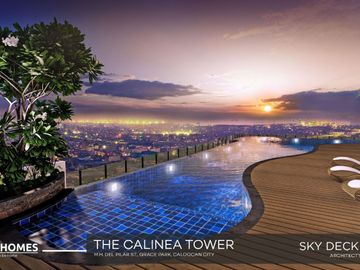 The Calinea Towers 12% DP Promo! 3 Bedroom Condo Unit in Caloocan City near LRT Monumento SM Grand Central NLEX