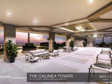 The Calinea Towers 12% DP Promo! 3 Bedroom Condo Unit in Caloocan City near LRT Monumento SM Grand Central NLEX