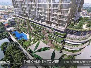 The Calinea Towers 12% DP Promo! 3 Bedroom Condo Unit in Caloocan City near LRT Monumento SM Grand Central NLEX