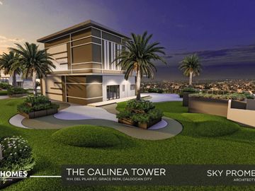 The Calinea Towers 12% DP Promo! 3 Bedroom Condo Unit in Caloocan City near LRT Monumento SM Grand Central NLEX