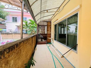 Single house for sale, THE GRAND Rama 2 project, Neo zone, located on Rama 2 road, Phanthai Norasing/34-HH-65083.