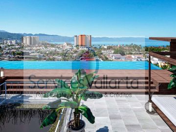 DEPARTAMENTO EN VENTA EN PUERTO VALLARTA, COL. VERSALLES, ALBERCA VISTAS Y AMENIDADES