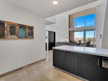 Penthouse vista al mar, jacuzzi, alberca común, venta, Fonatur, San José del Cabo.