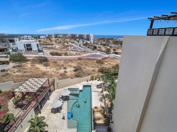Penthouse vista al mar, jacuzzi, alberca común, venta, Fonatur, San José del Cabo.