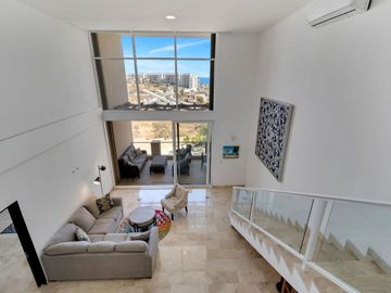 Penthouse vista al mar, jacuzzi, alberca común, venta, Fonatur, San José del Cabo.