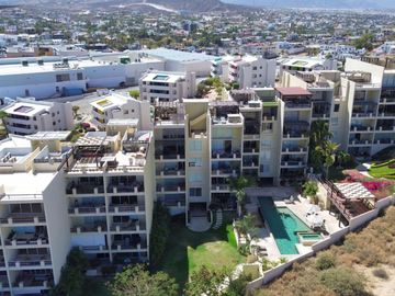 Penthouse vista al mar, jacuzzi, alberca común, venta, Fonatur, San José del Cabo.