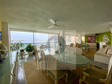 VENTA DE EXCELENTE DEPARTAMENTO EN CONDOMINIO GOLETA VISTA A LA BAHÍA