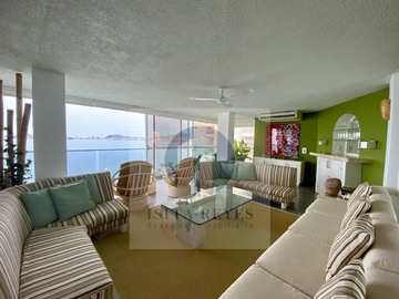 VENTA DE EXCELENTE DEPARTAMENTO EN CONDOMINIO GOLETA VISTA A LA BAHÍA