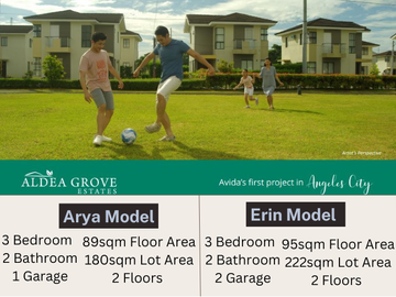 3br House and Lot in Angeles Pampanga near SM Clark ALDEA GROVE ESTATES