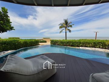Luxury Beachfront Pool Villa @Chaam