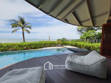 Luxury Beachfront Pool Villa @Chaam