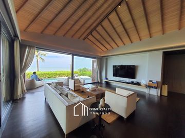 Luxury Beachfront Pool Villa @Chaam